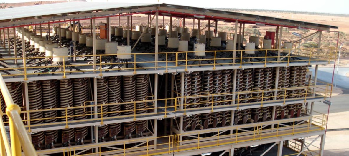 Mineral Technologies MD Spirals Assembly Bank